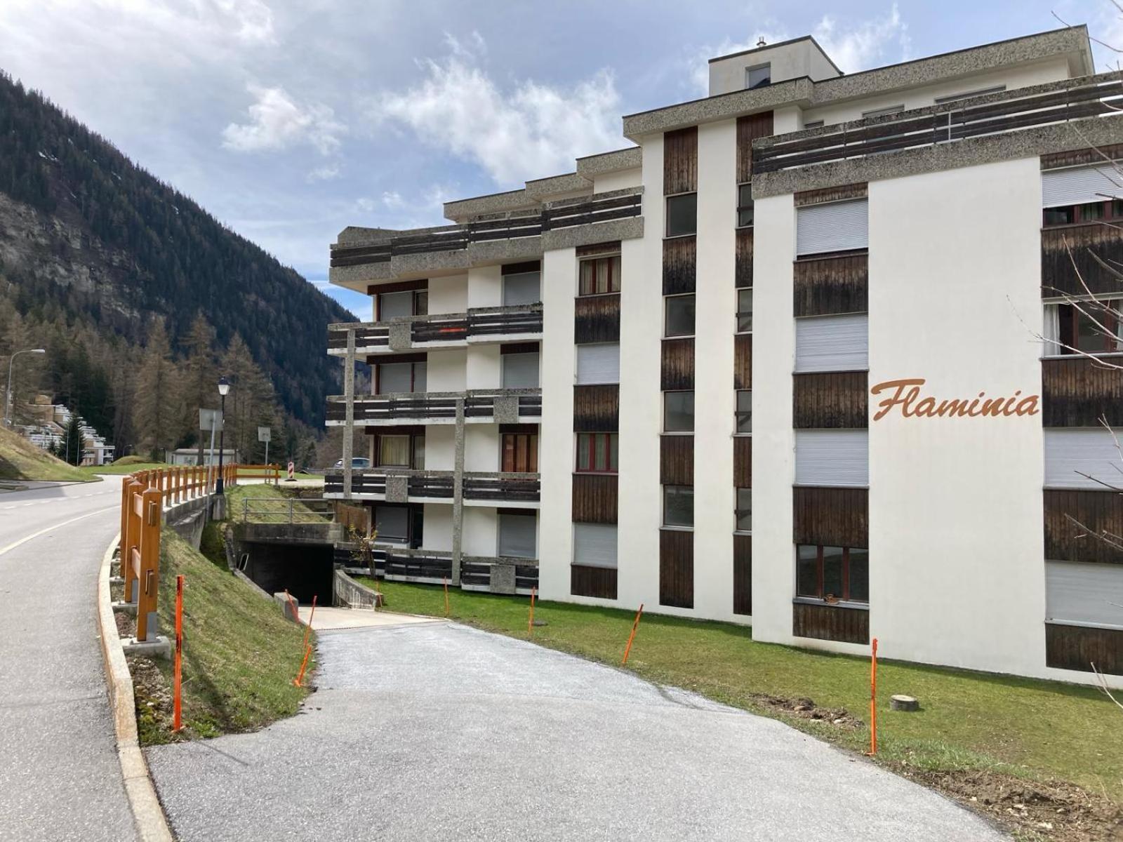 Flaminia Wohnung 15 - Best View And Free Parking! Leukerbad Buitenkant foto